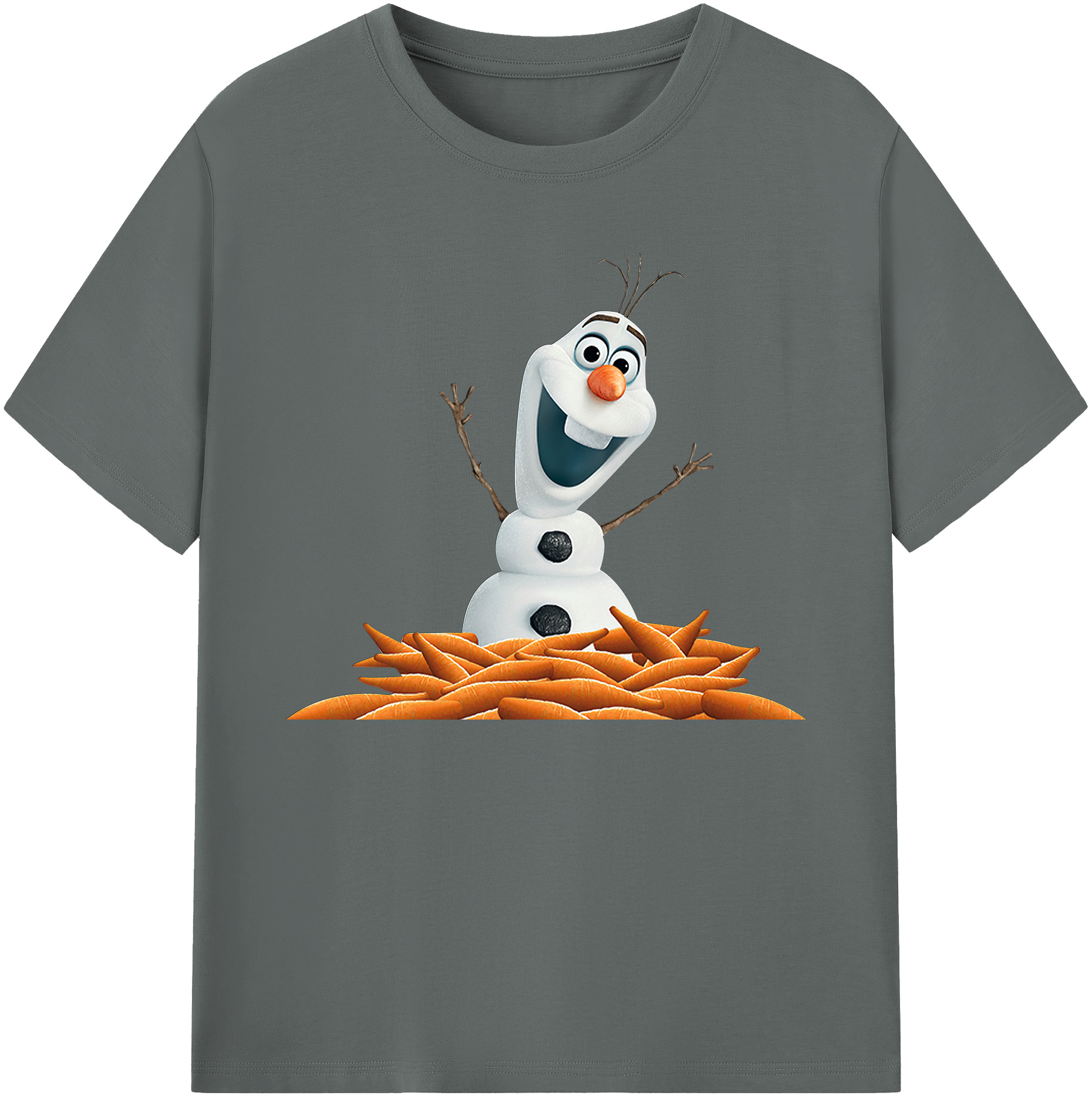 （画像用） アナと雪の女王 アンナ エルサ Frozen Anna Elsa 綿100％ メンズ半袖Tシャツ｜肌触りやわらか＆通気性